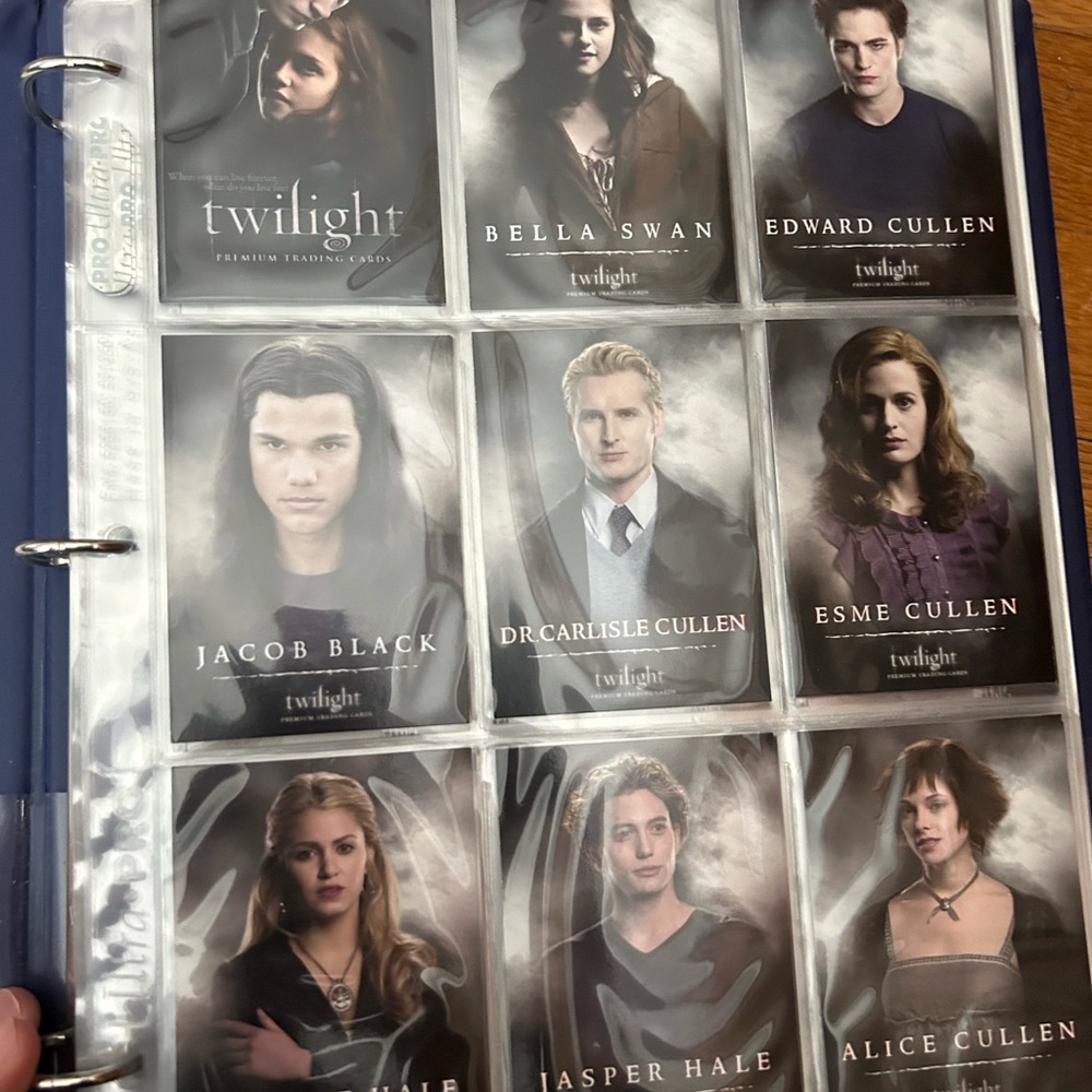 Twilight Saga  trading cards!